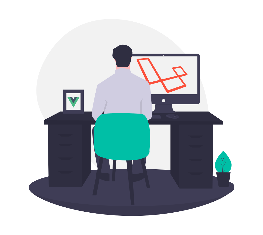 laravelとvueの画像