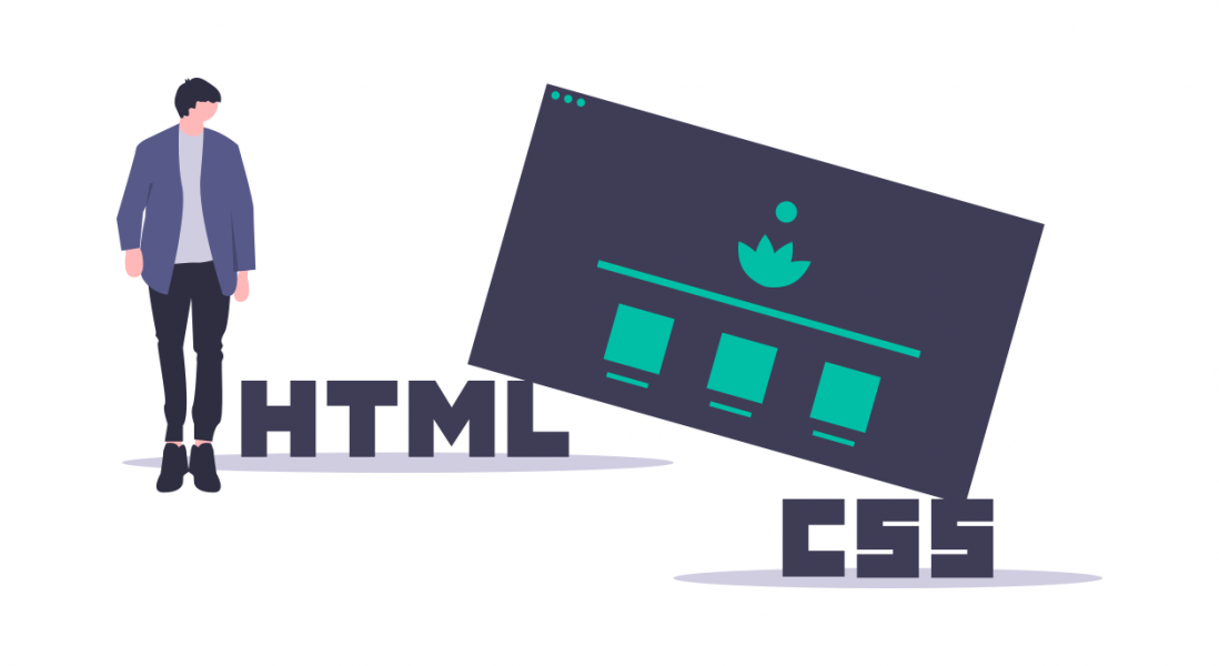 HTML・CSSのイラスト
